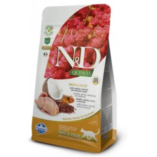 Picture of N&D Quinoa Skin & Coat Cat Quail 300g